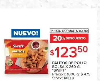 Carrefour Market Swift Palitos De Pollo Bolsa X 260g oferta