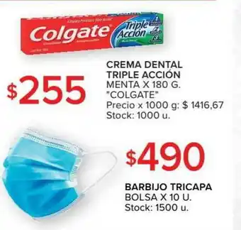 Carrefour Market Colgate Crema Dental Triple Acción Menta X 180g oferta