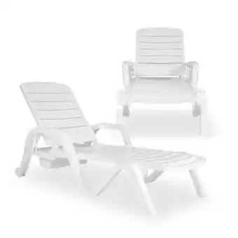 Home combo 2 reposeras plegables toronto