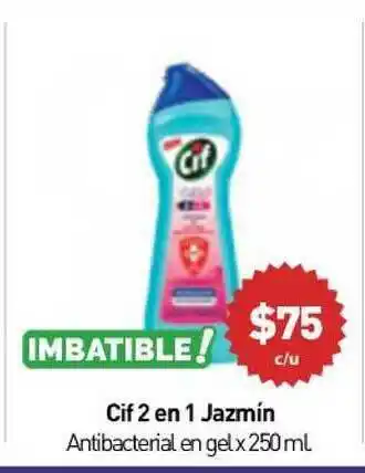 Anika Shop Cif 2 En 1 Jazmín Antibacterial En Gel x 250ml oferta