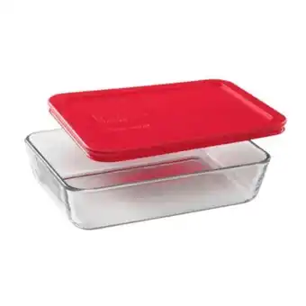 Pinturerías Rex Fuente vidrio tapa pyrex contenedor rectangular 750cc simply store oferta