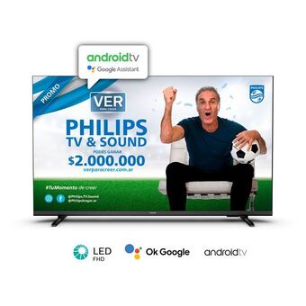 Carrefour Smart tv philips fullhd 43"android gris oscuro oferta