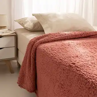 Arredo Frazada 1 plaza corderito lisa oferta