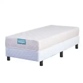 Sommier Center Sommier y colchón espuma meyer salud 1 plaza y media (090x190) oferta