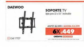 Nexon Daewoo Soporte Tv oferta