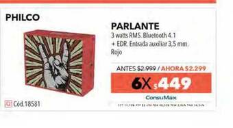 Nexon Philco Parlante oferta