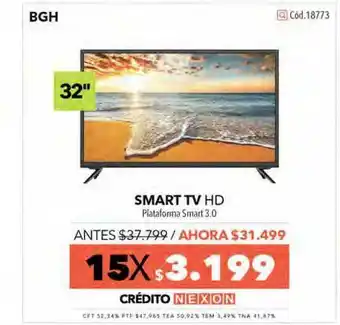 Nexon Bgh Smart Tv Hed oferta