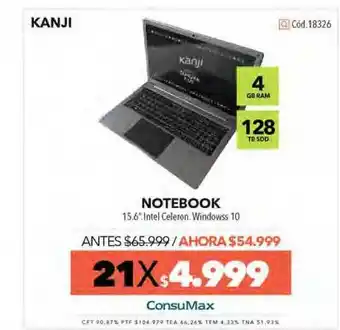 Nexon Kanji Notebook oferta