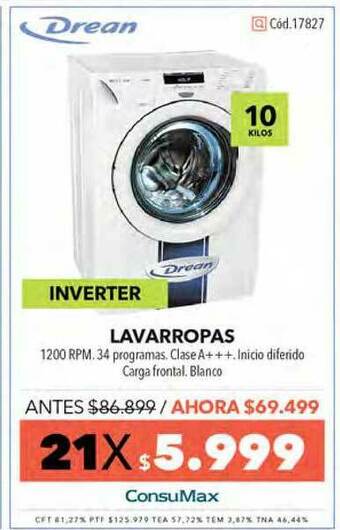 Nexon Drean Lavarropas oferta