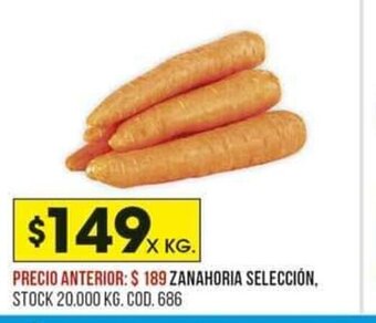 Coto Zanahoria Selección oferta