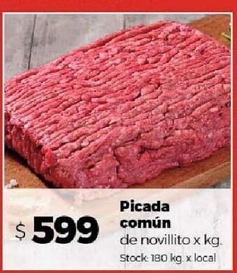 Disco Picada común de novillito x kg oferta