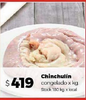 Disco Chinchulin congelado x kg oferta