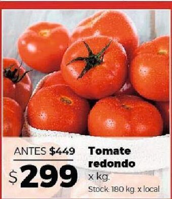 Disco Tomate redondo x kg oferta