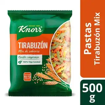Supermercados Comodin Fideos knorr tirabuzon mix x 500 gr oferta