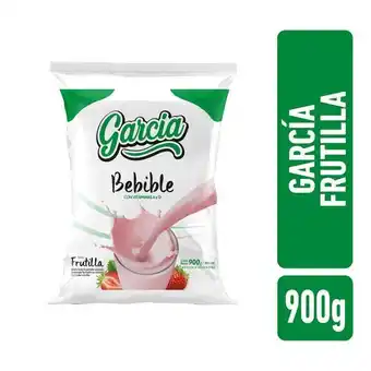 Coto Yogur bebible descremado frutilla garcía 900gr oferta