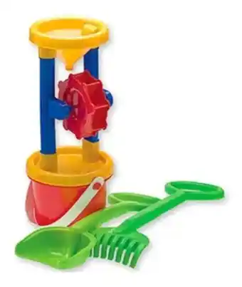 Kinderland Duravit balde molino + accesorios playa 537 oferta