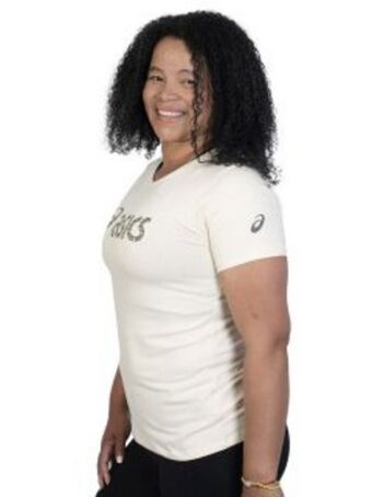 Open Sports Remera asics logo stripes oferta