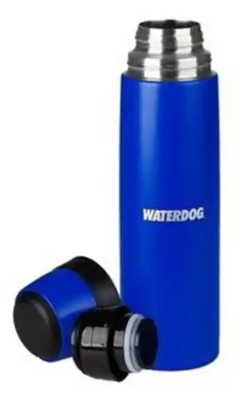 Termo de acero inoxidable waterdog ta751a 750ml azul 0.75 lts.