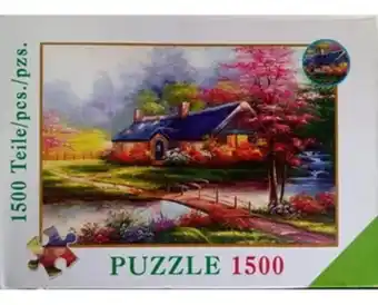 Kinderland Puzzle 1500 pzs casa en el rio primavera 1970536 shine oferta
