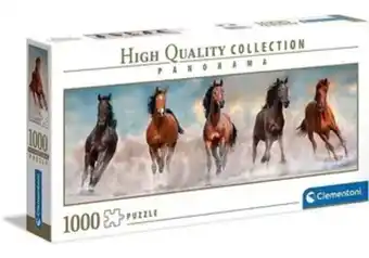 Kinderland Puzzle 1000 piezas panorámico caballos clementoni 39607 oferta