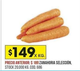 Coto Zanahoria Selección oferta