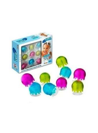 El Mundo del Juguete Juego para el baño medusas multicolor incluye sopapa para pegarlas oferta