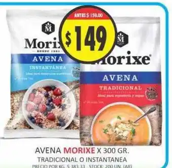 Supermercados Becerra Avena morixe oferta