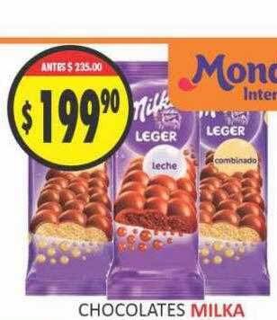 Supermercados Becerra Chocolates milka oferta