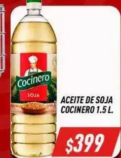 Supermercados Zeta Aceite de soja cocinero oferta