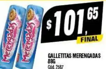 Supermercados Yaguar Galletitas Merengadas oferta
