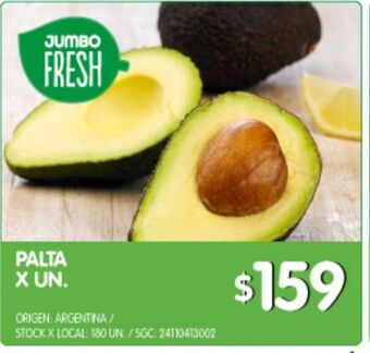Jumbo Palta x un oferta
