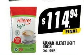 Supermercados Yaguar Azucar Hileret Light 250gr oferta