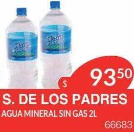 Masivos S. de los padres agua mineral sin gas 2l oferta