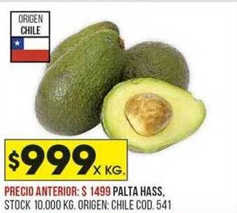 Coto Palta hass oferta