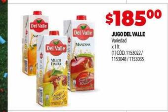 Makro Jugo del valle oferta