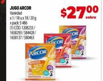 Makro Jugo arcor oferta