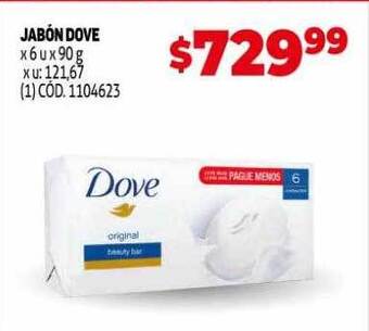 Makro Jabón dove oferta