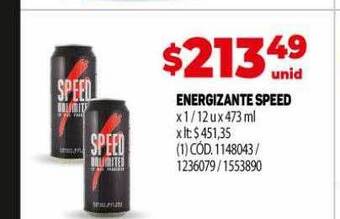 Makro Energizante speed oferta