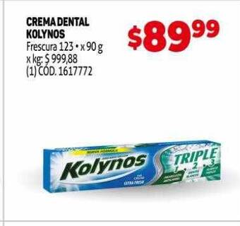 Makro Crema dental kolynos oferta