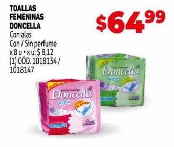 Makro Toallas femeninas doncella oferta