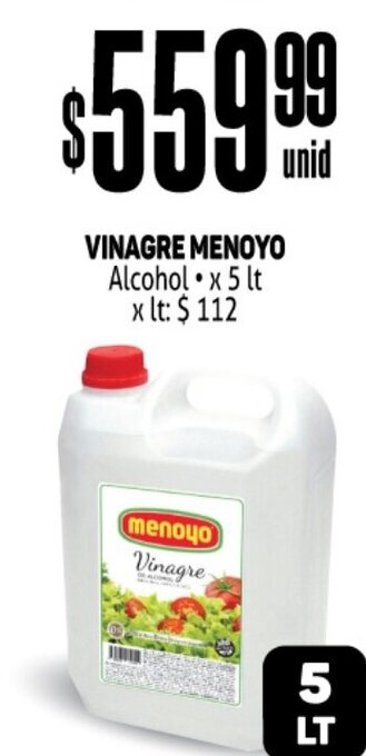 Makro Vinagre Menoyo oferta