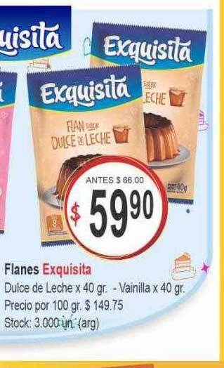 Supermercados Becerra Flanes exquisita oferta