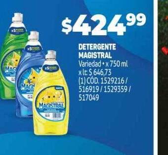 Makro Detergente magistral oferta