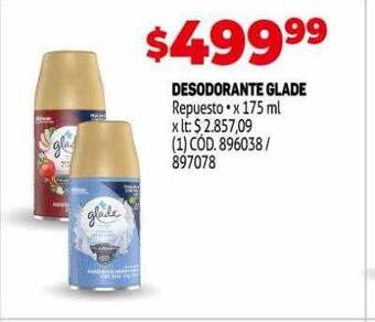 Makro Desodorante glade oferta