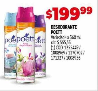Makro Desodorante poett oferta