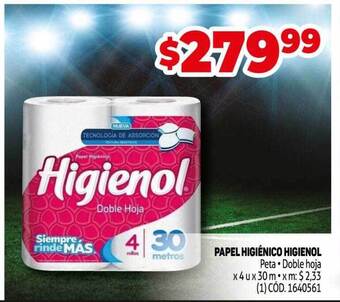 Makro Papel higiénico higienol oferta