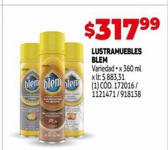 Makro Lustramuebles blem oferta