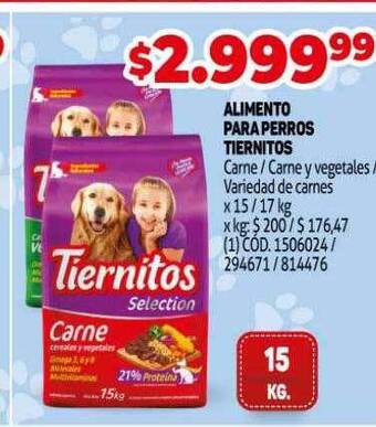 Makro Alimento para perros tiernitos oferta