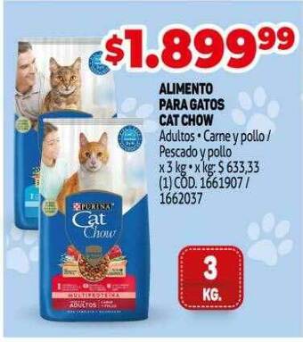Makro Alimento para gatos cat chow oferta