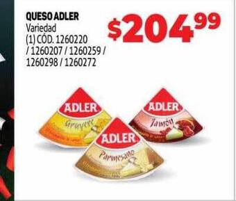 Makro Queso adler oferta